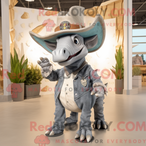 Grå Triceratops...