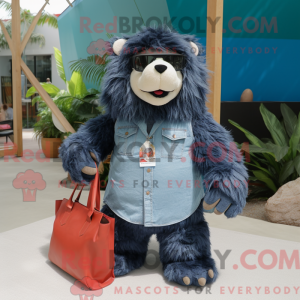 Granatowe maski Sloth Bear...