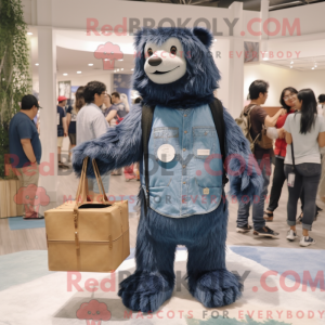 Disfraz de mascota del oso...