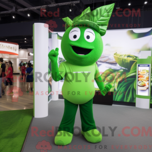 Forest Green Spinach mascot...