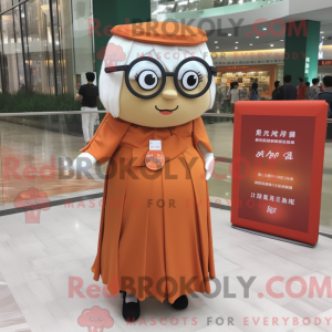 Rust Dim Sum mascot costume...