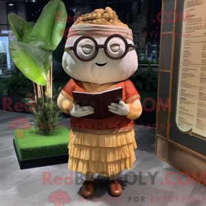 Rust Dim Sum mascot costume...