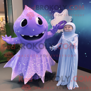 Lavender Stingray mascot...