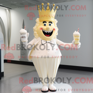 Cream King mascottekostuum...