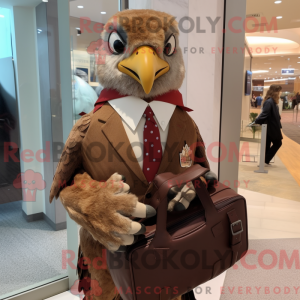Brun Falcon máscara de...