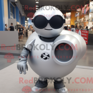 Silver Human Cannon Ball...