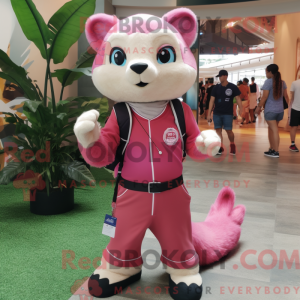 Disfraz de mascota Pink...