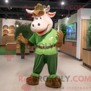 Forest Green Jersey Cow...
