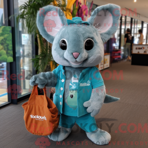 Postava maskota Teal...