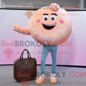 Peach Donut mascottekostuum...