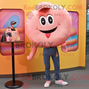 Peach Donut mascottekostuum...