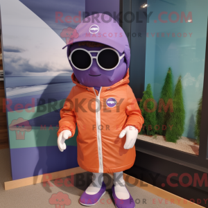 Lavender Television mascot...