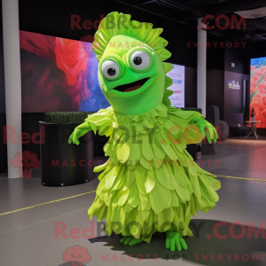 Disfraz de mascota pez...