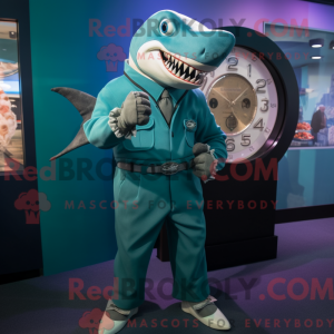 Blågrön Megalodon...
