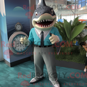 Blågrön Megalodon...
