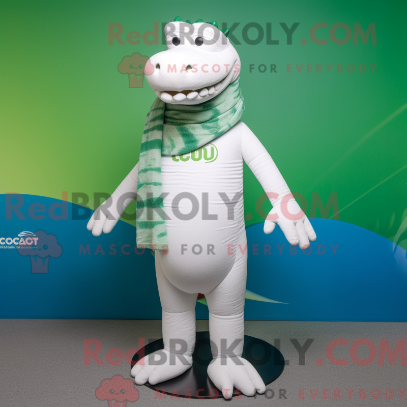 Qual é a figura de máscara de crocodilo que é usada com roupas ruins e skjerf - Mascote crocodilo - RedBrokoly.com