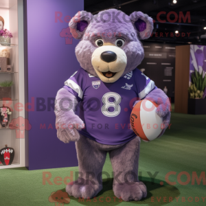 Lavender Bear Maskottchen...