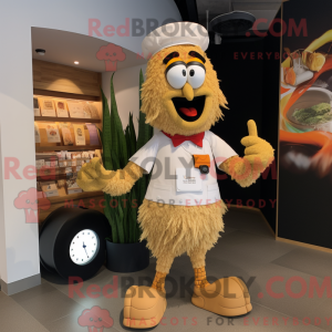 Costume mascotte de Paella...
