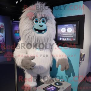 Costume de mascotte de yéti...