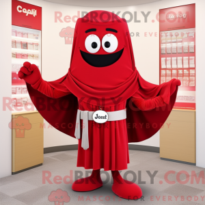 Postava maskota maskota Red...