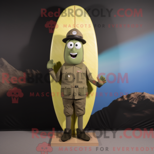 Costume mascotte de planche...