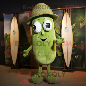 Olive Surfboard maskot...