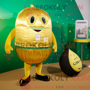Postava maskota Gold...