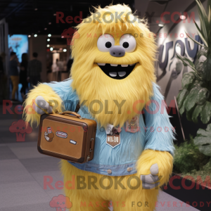 Costume de mascotte de yéti...