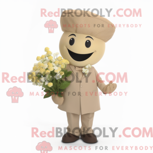 Costume mascotte de bouquet...