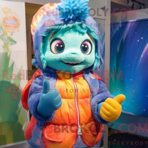 Mascotte de personnage de...