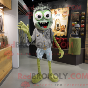 Olive Undead Maskottchen...