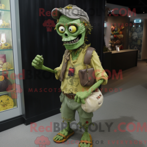 Costume de mascotte d Olive...