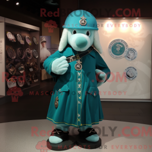 Postava maskota Teal...