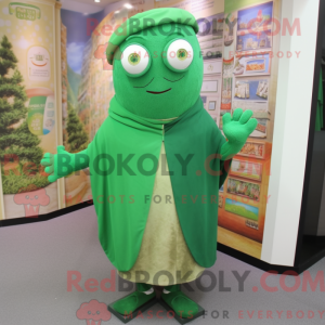 Green Shakshuka mascot...