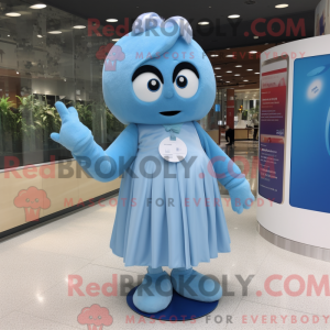 Disfraz de mascota Sky Blue...