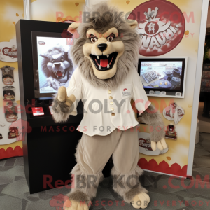 Mascotte de loup-garou...
