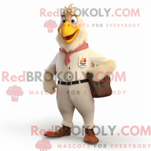 Costume mascotte de coq...