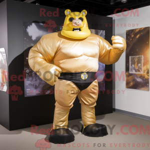 Disfraz de mascota Gold...