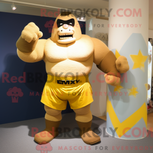 Costume de mascotte Gold...