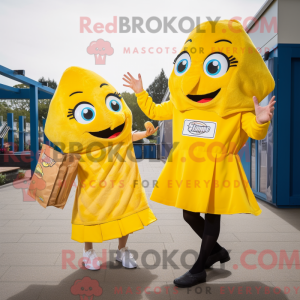 Gul Fish And Chips maskot...