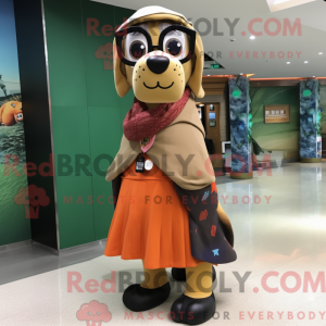 Hunde maskot kostume...