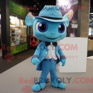 Postava maskota Cyan...