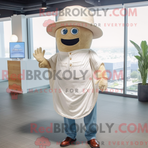Cream Falafel mascot...