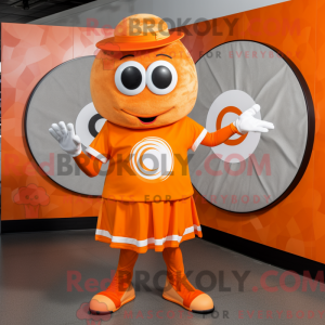 Postava maskota Orange...