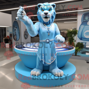 Disfraz de mascota Smilodon...