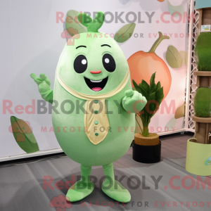 Postava maskota Peach Green...
