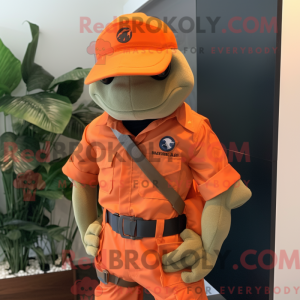 Personaggio mascotte Orange...