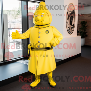 Figura de máscara de guarda...