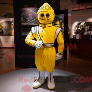 Figura de máscara de guarda...