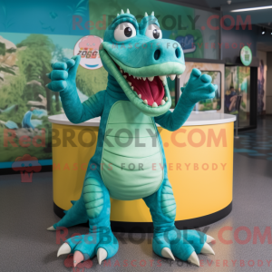 Cyaan krokodil...